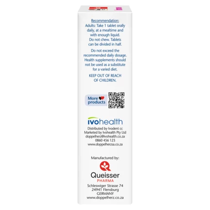 Illustration of the product packaging Doppelherz aktiv Immuno side view left